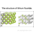 molécula de fluoreto de lítio ou íon